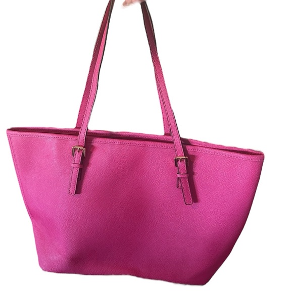 Michael Kors Fuchsia Tote Bag - Picture 2 of 4
